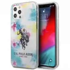 US Polo USHCP12MPCUSML iPhone 1212 Pro 61 multicolor Tie Dye Collection Telefony i akcesoria Akcesoria telefoniczne Etui