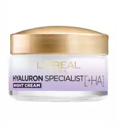 LOreal Paris Hyaluron Specialist Krem nawilżający na noc 50ml Zdrowie i uroda Kosmetyki i akcesoria Pielęgnacja twarzy Kremy do twarzy