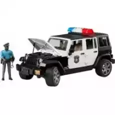 Jeep Wrangler Unlimited Rubicon policjant Bruder Dla dziecka Zabawki Rowerki i inne pojazdy dla dzieci