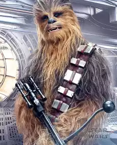 Star Wars The Last Jedi Chewbacca Bowcaster plakat Dom i ogród Wyposażenie wnętrz Dekoracja Obrazy i plakaty