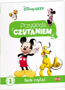 Disney uczy Klub Przyjaciół Myszki Miki Przygoda z czytaniem Będę czytać 1 PCG1 Książki