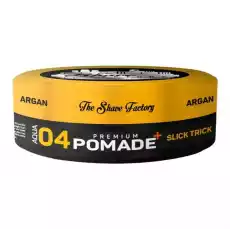 Shaving Factory Slick Trick Argan pomada do stylizacji włosów żółty150ml Zdrowie i uroda Kosmetyki i akcesoria Pielęgnacja i stylizacja włosów