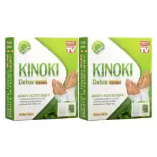 Zestaw 2 x Kinoki Detox Gold Plastry Oczyszczające 10 Sztuk Artykuły Spożywcze