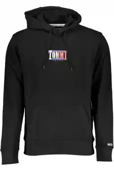 BLUZA TOMMY HILFIGER BEZ ZAMKA CZARNA MĘSKA Odzież obuwie dodatki Odzież damska