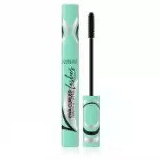 Eveline Cosmetics Viva Curled Lashes Mascara wydłużający tusz do rzęs Black 10 ml Zdrowie i uroda Kosmetyki i akcesoria Makijaż i demakijaż