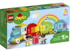 LEGO DUPLO 10954 Pociąg z cyferkami nauka liczenia Dla dziecka Zabawki Klocki