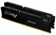 Kingston Pamięć DDR5 Fury Beast 32GB216GB6000 CL36 czarna EXPO Komputery Podzespoły komputerowe Pamięci operacyjne