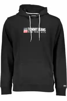 BLUZA TOMMY HILFIGER BEZ ZAMKA MĘSKA CZARNA Odzież obuwie dodatki Odzież damska