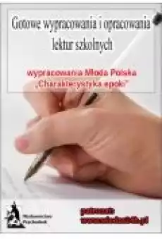 Wypracowania Młoda Polska bdquoCharakterystyka epokirdquo Książki Ebooki