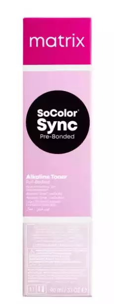 Matrix SoColor Sync alkaiczny toner do włosów z technologią PreBonded cała paleta 90ml Zdrowie i uroda Kosmetyki i akcesoria Pielęgnacja i stylizacja włosów Farby i szampony koloryzujące