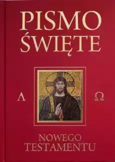 Pismo Święte Nowego Testamentu Bordo Książki Religia