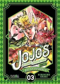 Manga JoJos Bizarre Adventure Part 2 Battle Tendency Tom 3 Książki Komiksy