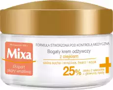 Mixa Przeciw przesuszaniu odżywczy krem z olejkiem z wiesiołka 50ml Zdrowie i uroda Kosmetyki i akcesoria Pielęgnacja twarzy Kremy do twarzy