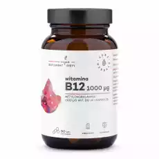 Witamina B12 1000 µg Metylokobalamina 90 Kapsułek Aura Herbals Artykuły Spożywcze