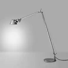 Artemide Lampa podłogowa Tolomeo LED srebrna wys 167 cm Dom i ogród Wyposażenie wnętrz Oświetlenie Lampy podłogowe