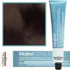 Loreal Majirel COOL COVER farba zimne odcienie chłodnych blondów 50ML 4 Brąz Zdrowie i uroda Kosmetyki i akcesoria Pielęgnacja i stylizacja włosów Farby i szampony koloryzujące