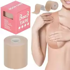 Taśma modelująca biust 5 m x 75 cm boob tape tejp do biustu Odzież obuwie dodatki Bielizna damska Biustonosze