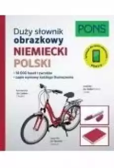 Duży słownik obrazkowy Niemiecki PONS Książki Audiobooki Nauka Języków