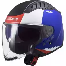 KASK LS2 OF600 COPTER URBANE MATT BLUE RED Motoryzacja Sporty Motorowe Ochrona Głowy Kaski