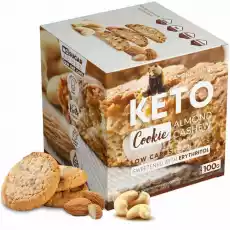 KETO Snack Ciasteczka Migdałowe z Nerkowcami 100 g CambioLabs Artykuły Spożywcze