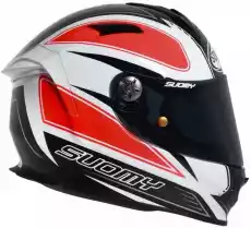 Kask SUOMY SR SPORT Shape Orange integralny Sport i rekreacja Sporty motorowe Kaski do sportów motorowych