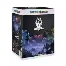 Puzzle 1000 el Skyrim 10th Anniversary Good Loot Dla dziecka Zabawki Puzzle