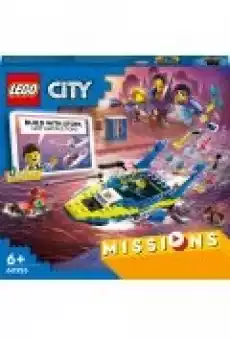 LEGO City Śledztwa wodnej policji 60355 Dla dziecka Zabawki Klocki