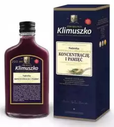 Klimuszko Nalewka Wspierająca Pamięć 200 ml Artykuły Spożywcze Syropy