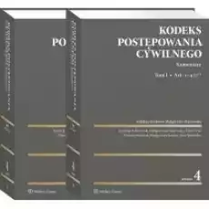 Kodeks postępowania cywilnego Komentarz Książki Prawo akty prawne