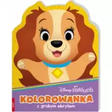 Disney Maluch Kolorowanka z grubym obrysem Książki Dla dzieci