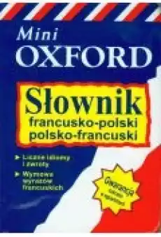 Słownik francuskopolski polskofrancuski Mini Oxford Książki Audiobooki Nauka Języków