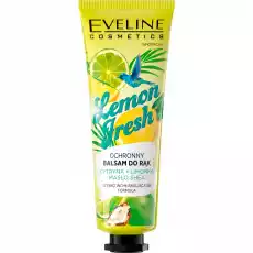 Eveline Lemon Fresh ochronny balsam do rąk 50ml Zdrowie i uroda Kosmetyki i akcesoria Pielęgnacja dłoni