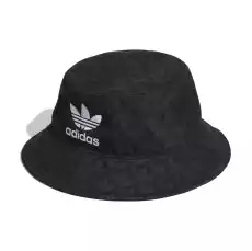 Bucket Hat Unisex adidas ORIGINALS Monogram czarny IB9194 Odzież obuwie dodatki Galanteria i dodatki Nakrycia głowy Kapelusze