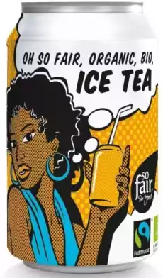 ICE TEA FAIR TRADE BIO 330 ml PUSZKA OXFAM Artykuły Spożywcze Napoje