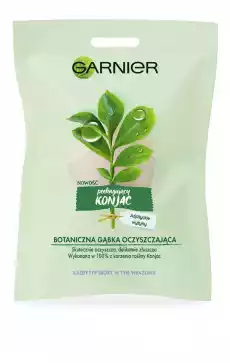 Garnier BIO Oczyszczająca gąbka Konjac 1 szt Zdrowie i uroda Kosmetyki i akcesoria Pielęgnacja twarzy