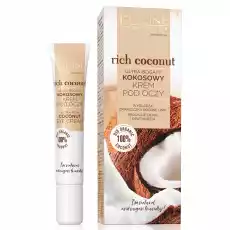 Eveline Rich Coconut ultrabogaty kokosowy krem pod oczy 20ml Zdrowie i uroda Kosmetyki i akcesoria Pielęgnacja twarzy Kremy pod oczy