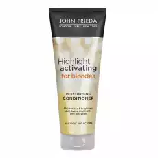 John Frieda Sheer Blonde Highlight Activating Moisturising odżywka do jasnych blondów 250ml Zdrowie i uroda Kosmetyki i akcesoria Pielęgnacja i stylizacja włosów Odżywki do włosów