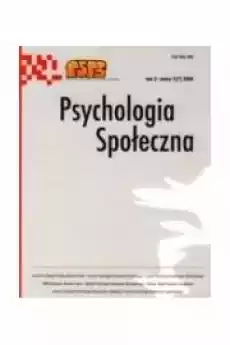 Psychologia Społeczna nr 272008 Książki Audiobooki