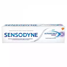 Sensodyne Ultraszybka Ulga pasta do zębów z fluorkiem 75ml Zdrowie i uroda Kosmetyki i akcesoria Pielęgnacja zębów i jamy ustnej