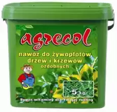 AGRECOL Nawóz do żywopłotów drzew i krzewów 5kg Dom i ogród Ogród Nawozy do roślin i kwiatów