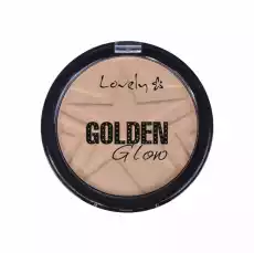 Lovely Golden Glow Powder lekki puder do twarzy 3 15g Zdrowie i uroda Kosmetyki i akcesoria Makijaż i demakijaż Pudry i róże