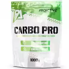 PROACTIVE CARBO PRO WĘGLOWODANY PROSZEK 1KG Zdrowie i uroda Zdrowie Witaminy minerały suplementy diety