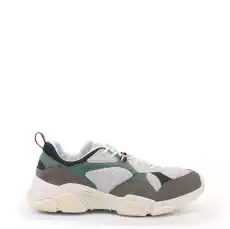 Sneakersy marki Tommy Hilfiger model FM0FM02660 kolor Szary Obuwie Męskie Sezon JesieńZima Odzież obuwie dodatki Obuwie męskie