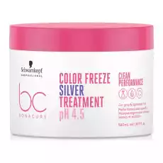 Schwarzkopf BC Color Freeze Silver maska ochładzająca kolor pH 45 500ml Zdrowie i uroda Kosmetyki i akcesoria Pielęgnacja i stylizacja włosów Maski do włosów