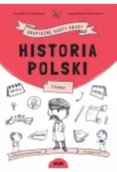 Historia Polski Graficzne karty pracy dla klasy 7 Książki Podręczniki i lektury