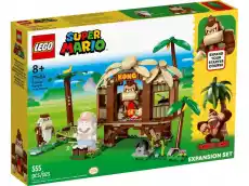 LEGO 71424 Super Mario Domek na drzewie Donkey Konga zestaw rozszerzający Dla dziecka Zabawki Klocki