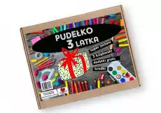 Pudełko 3 latka Zestaw edukacyjny Książki