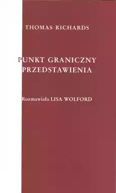 Punkt graniczny przedstawienia Książki Sztuka