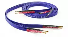 Tellurium Q Blue II kabel głośnikowy Wtyk Banan Długość 2 x 1m Sprzęt RTV Audio Kable