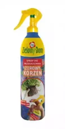 ZIELONY DOM Spray do przesadzania Zdrowy Korzeń 300ml300g Dom i ogród Ogród Rośliny i ochrona roślin